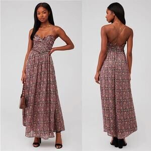 green emerald velvet dress Storia Floral and Embroidered Tiny Flowers Maxi Dress – Girl Intuitive